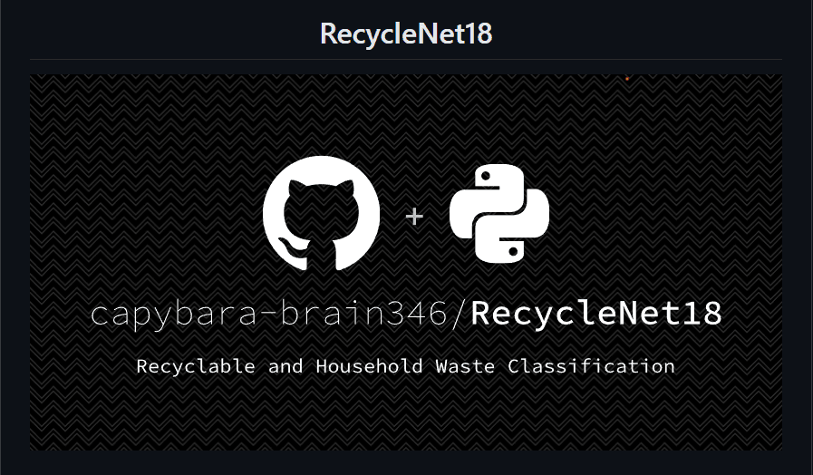 RecycleNet18